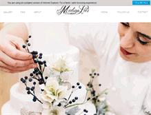 Tablet Screenshot of madisonleescakes.com